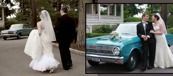 couple with old Ford